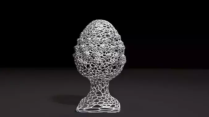 Decor pine cone 3D print model