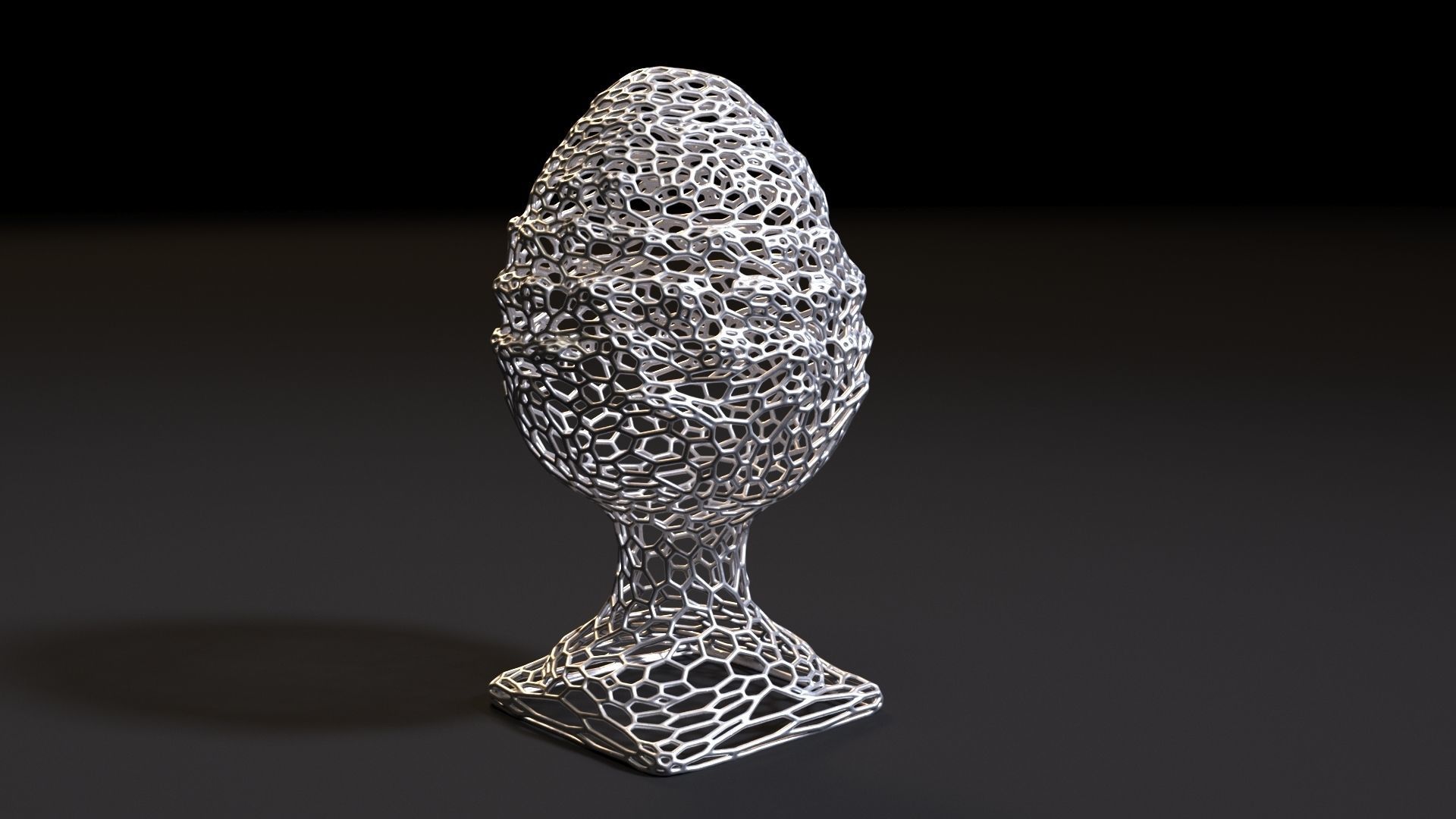 Decor pine cone 3D print model_5