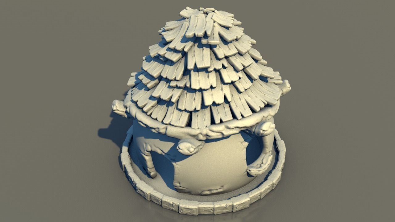 FANTASY HOUSE for 3Dprint 3D print model_2