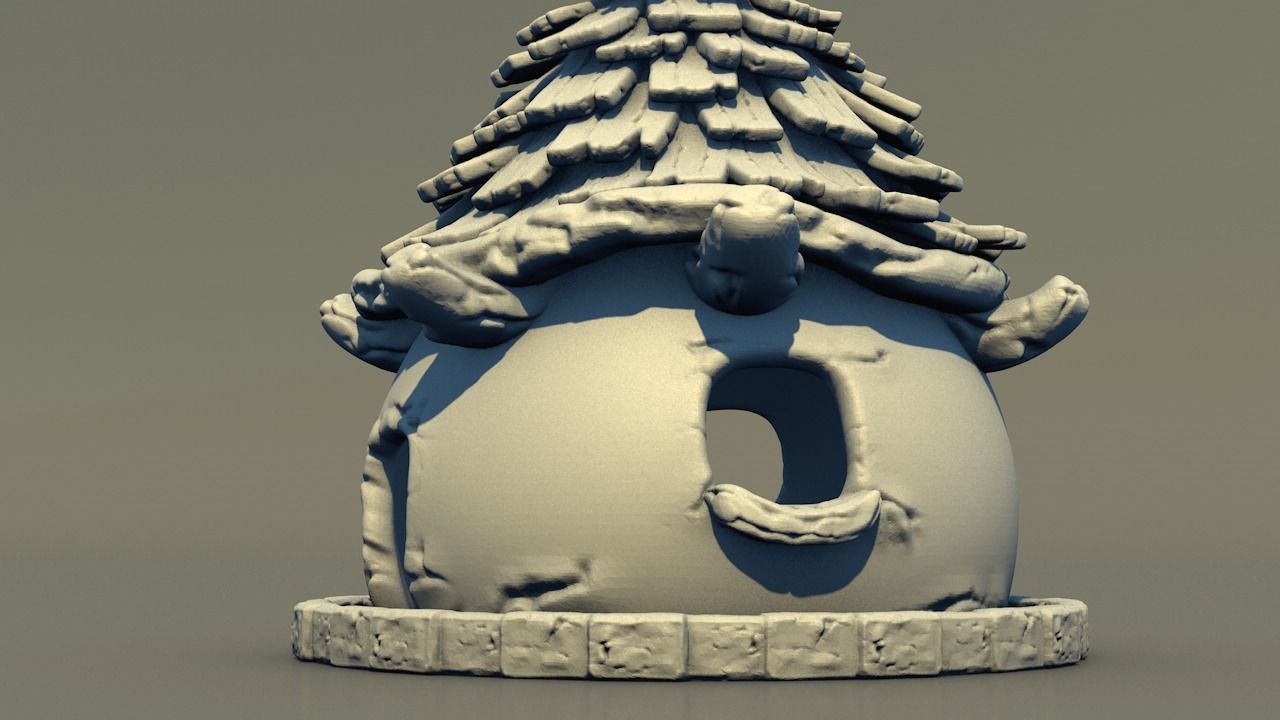 FANTASY HOUSE for 3Dprint 3D print model_3