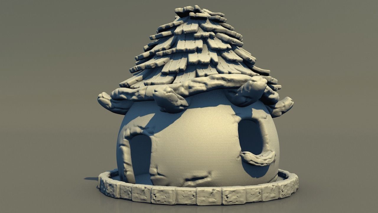 FANTASY HOUSE for 3Dprint 3D print model_1