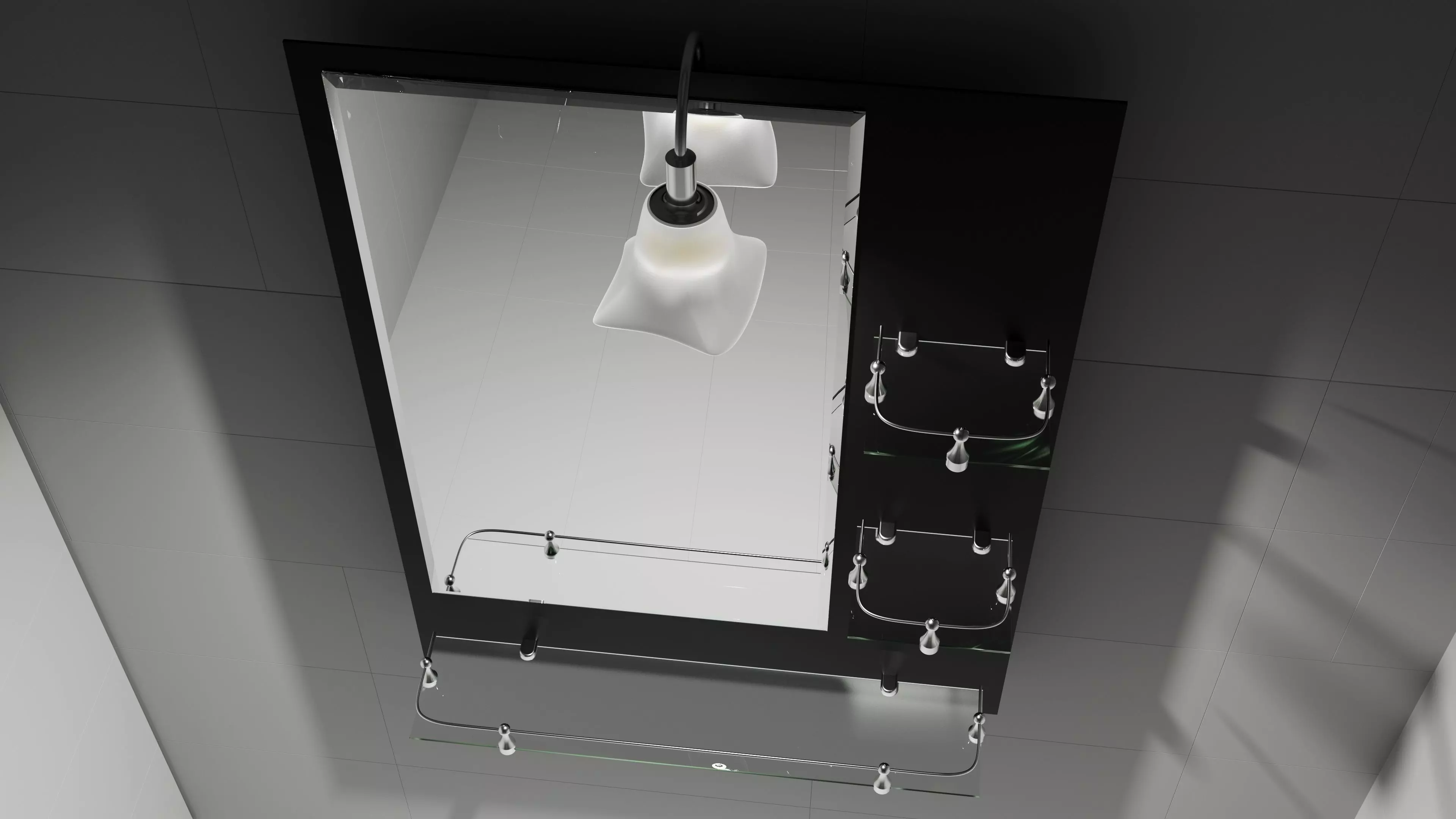Bathroom Mirror Free 3D model