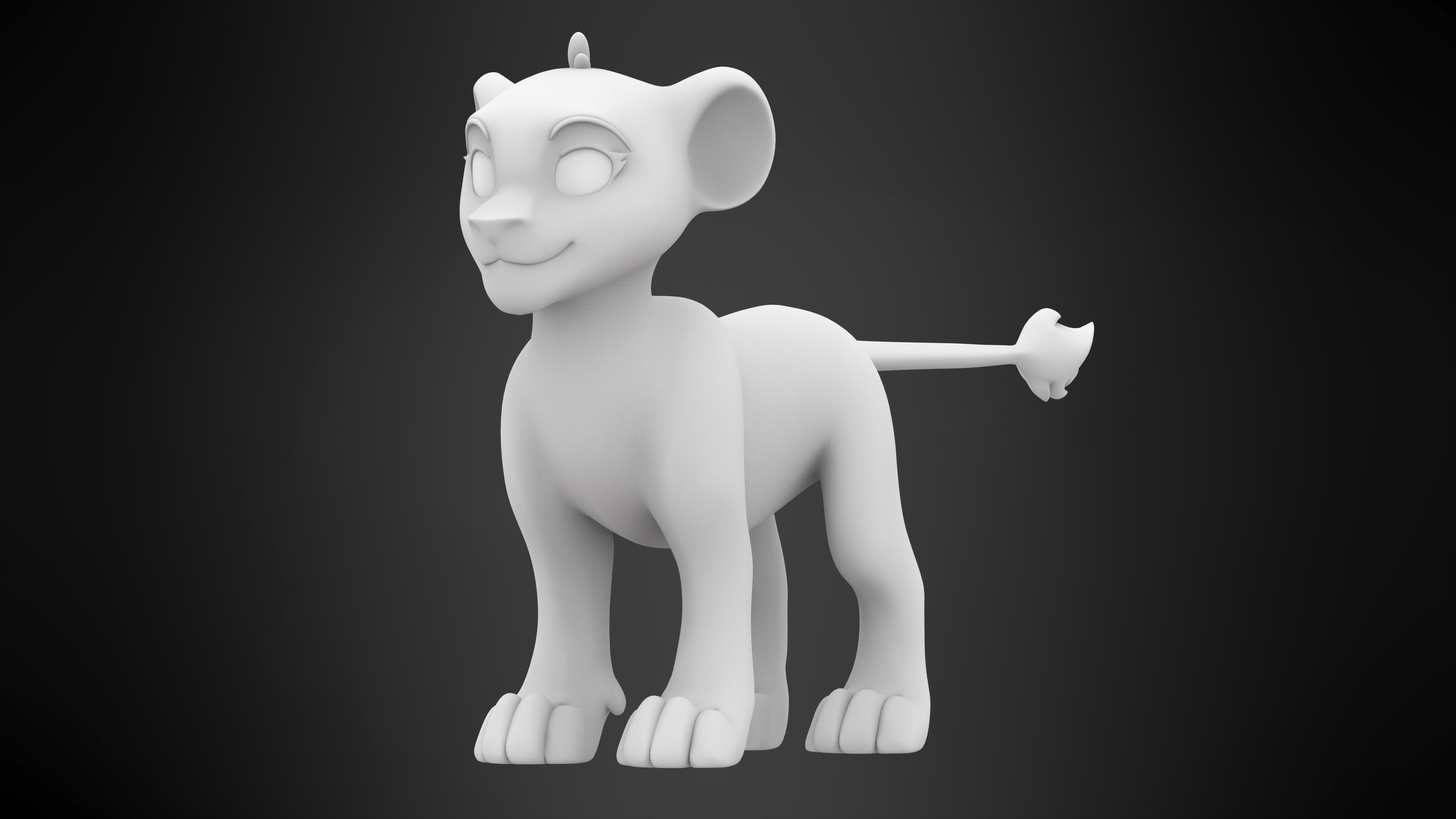 Tiifu Cub 3D model_5