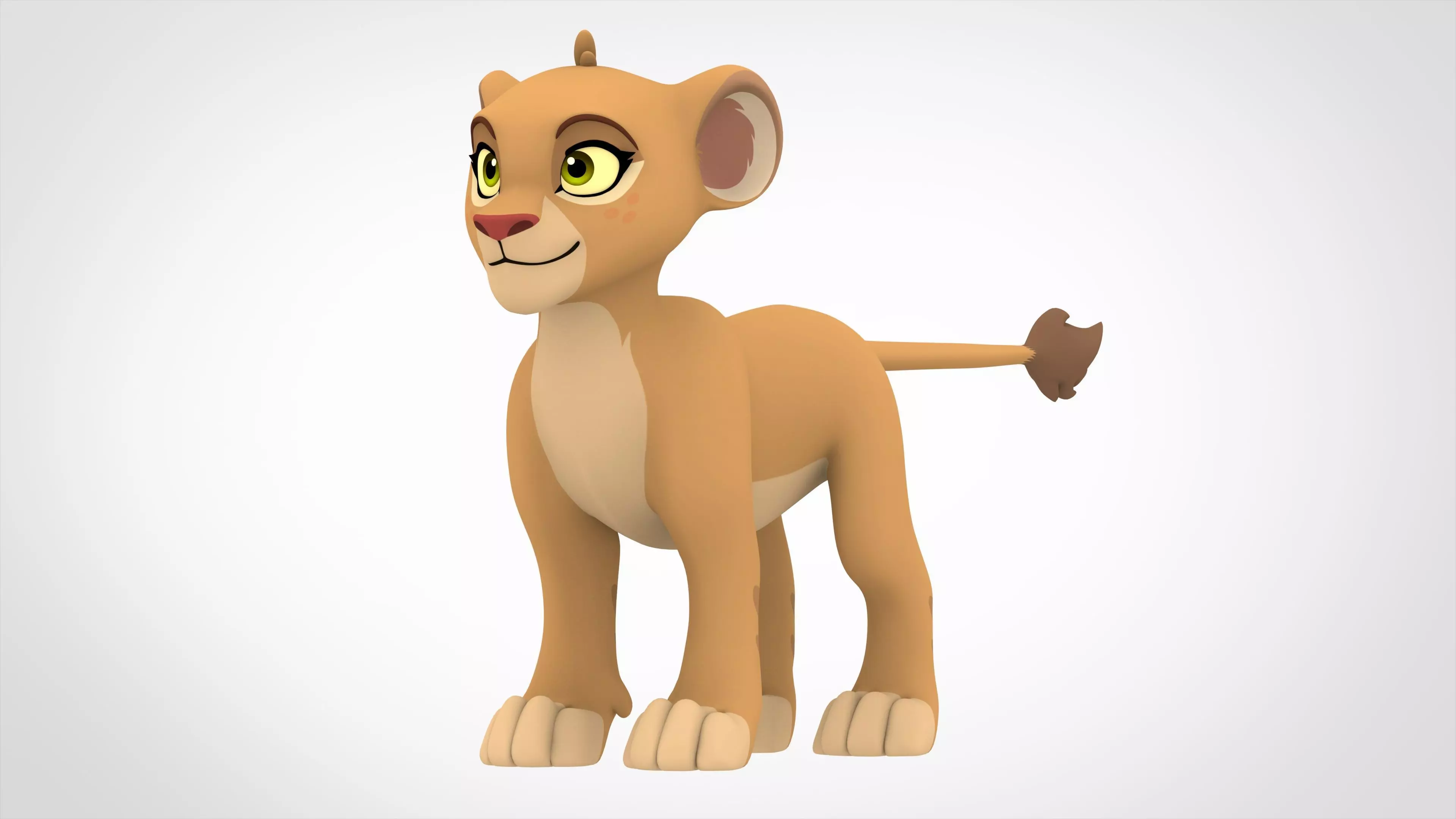 Tiifu Cub 3D model_0