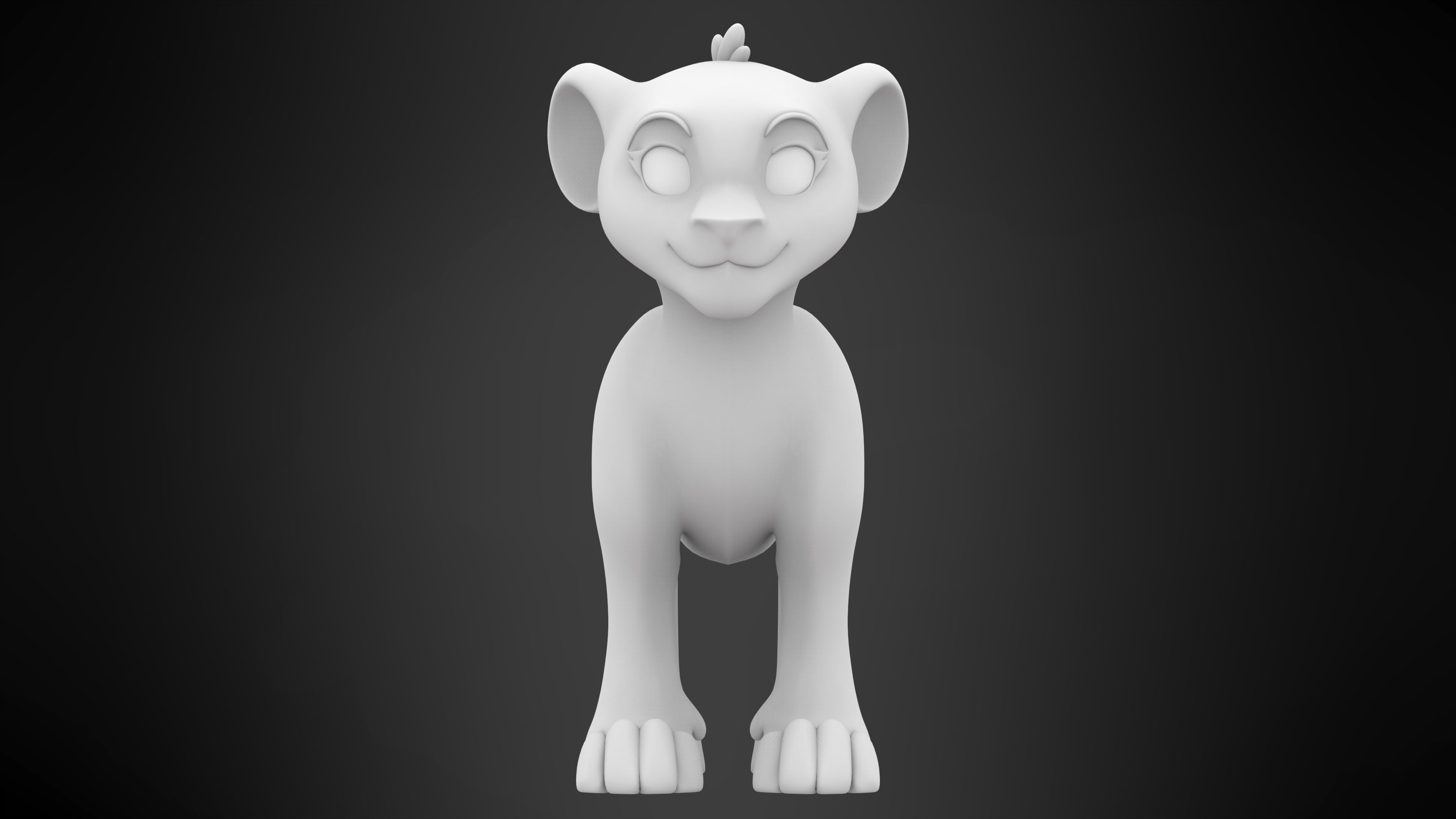 Tiifu Cub 3D model_6