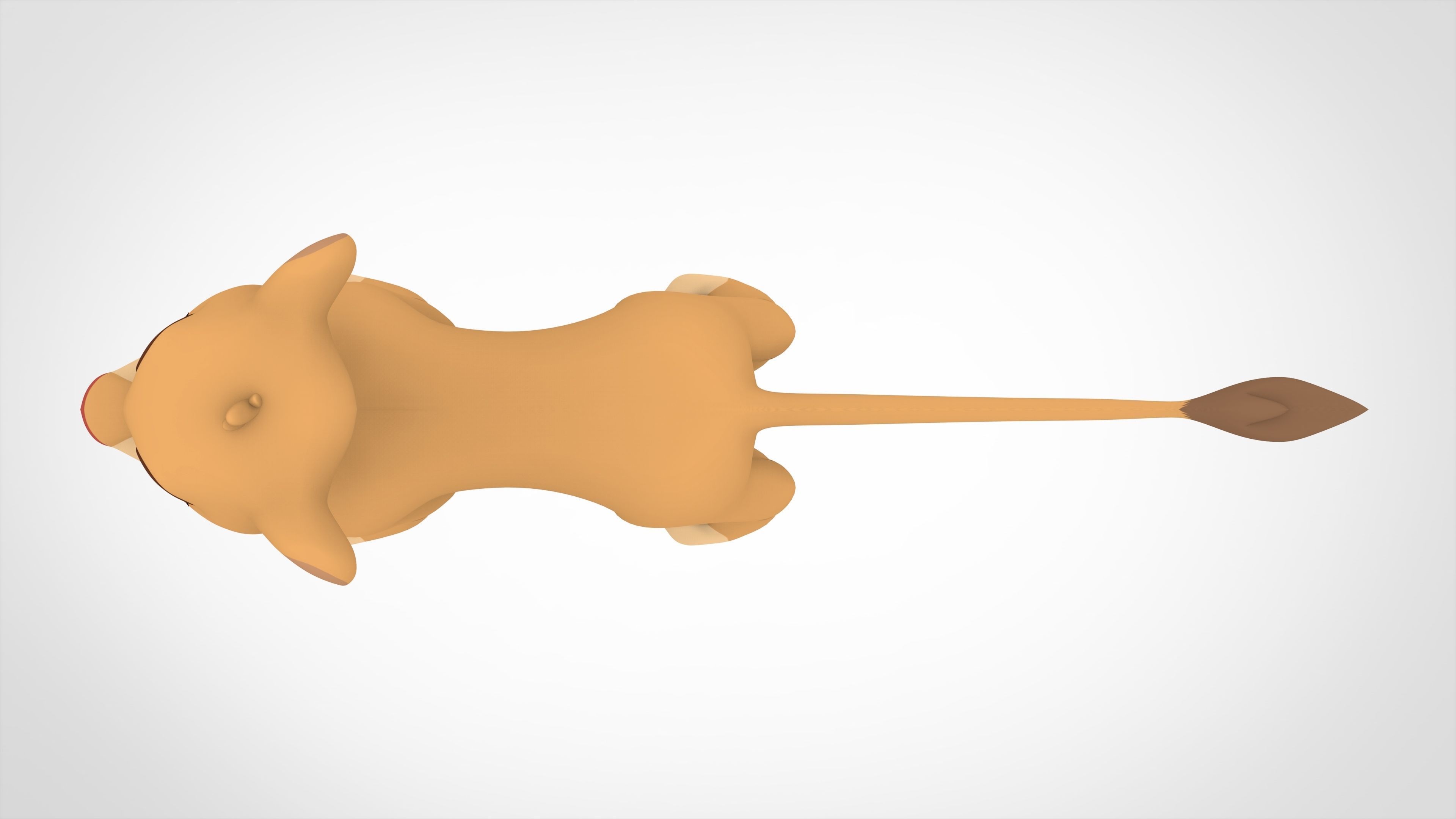 Tiifu Cub 3D model_4