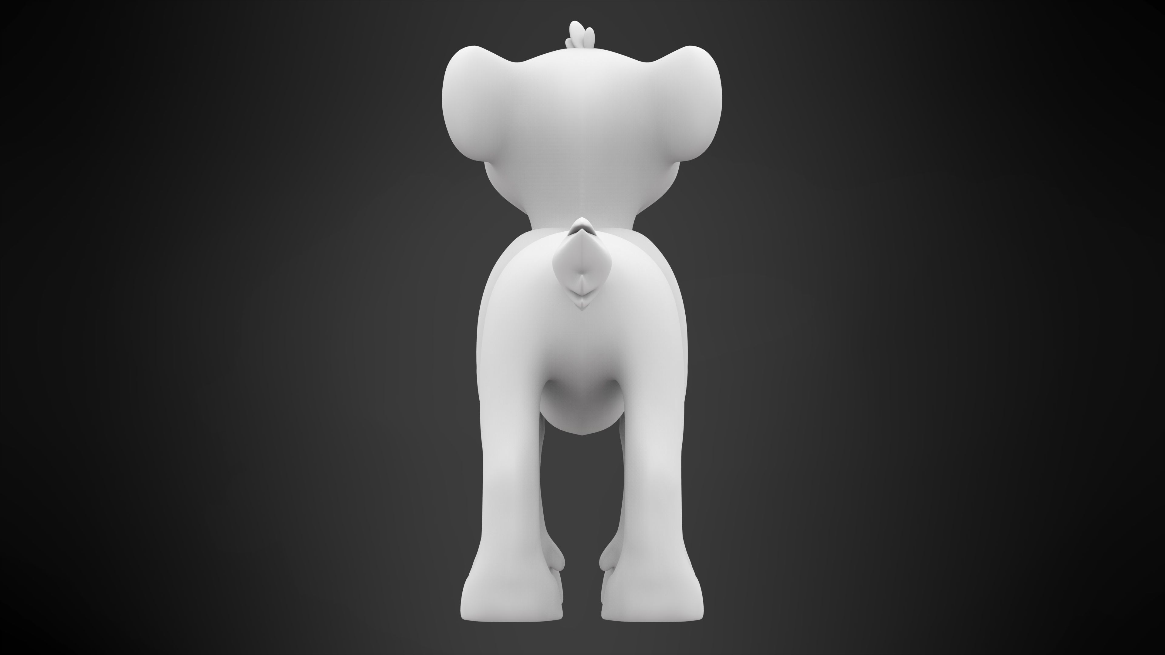 Tiifu Cub 3D model_8