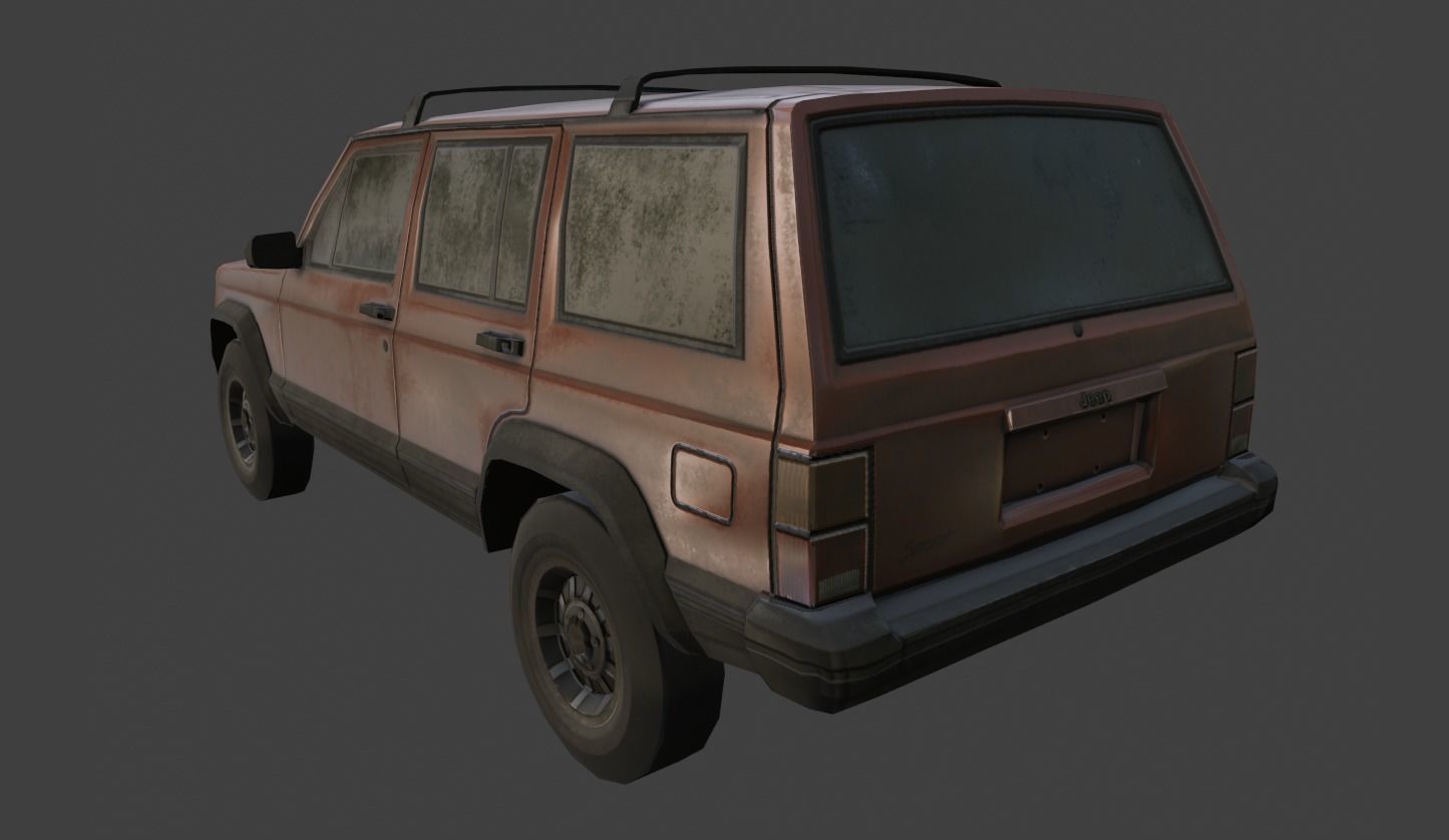 Jeep Cherokee 3D model_2