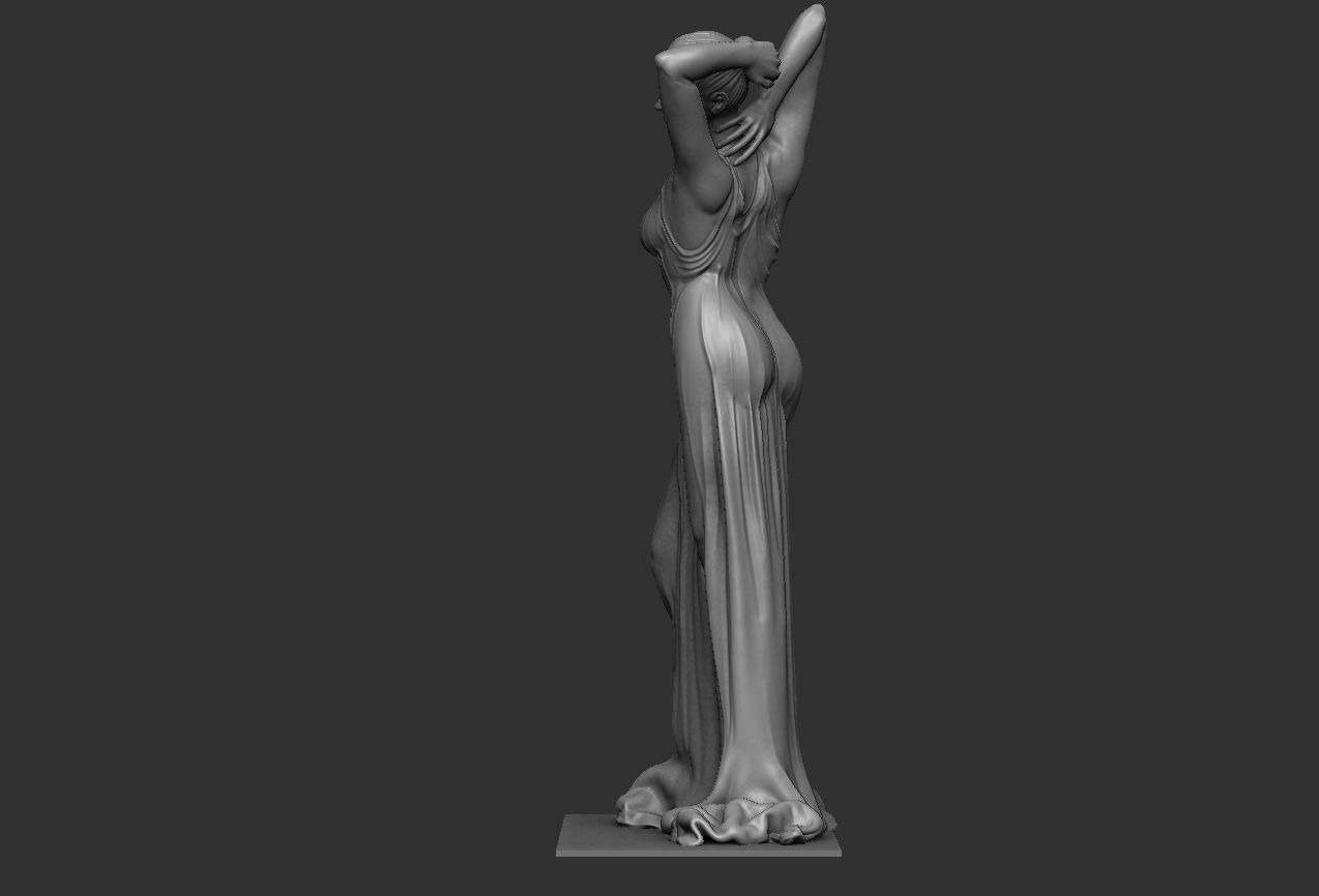 danc-girl 3D print model_3