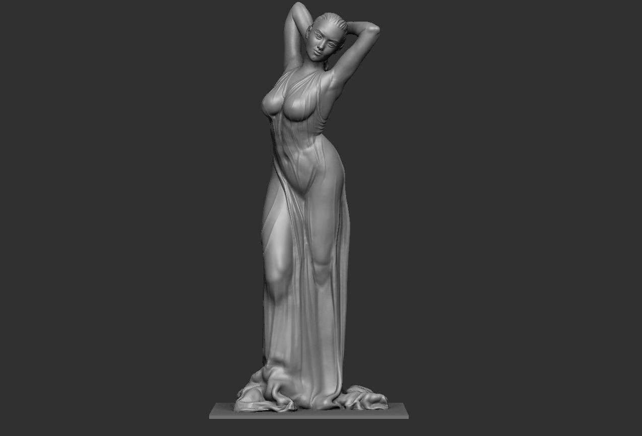 danc-girl 3D print model_7