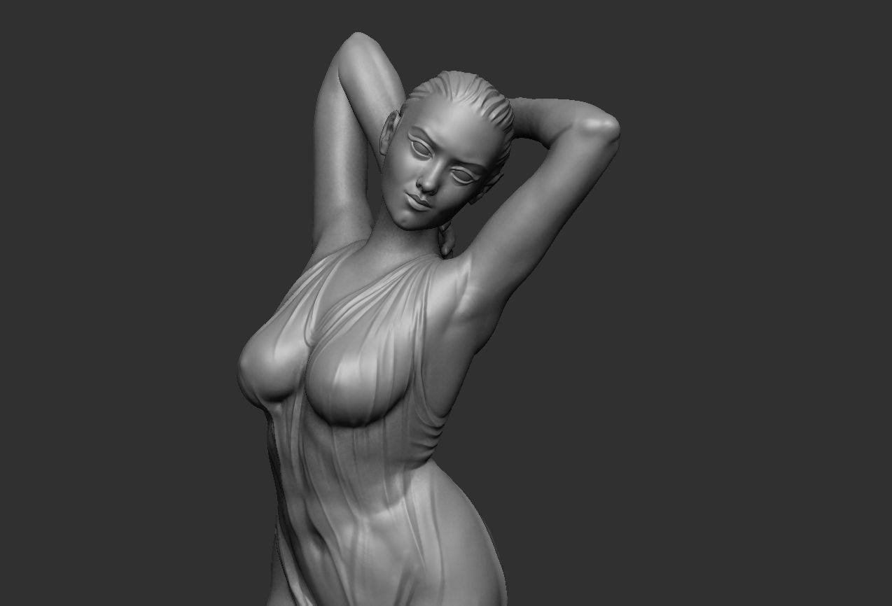 danc-girl 3D print model_6