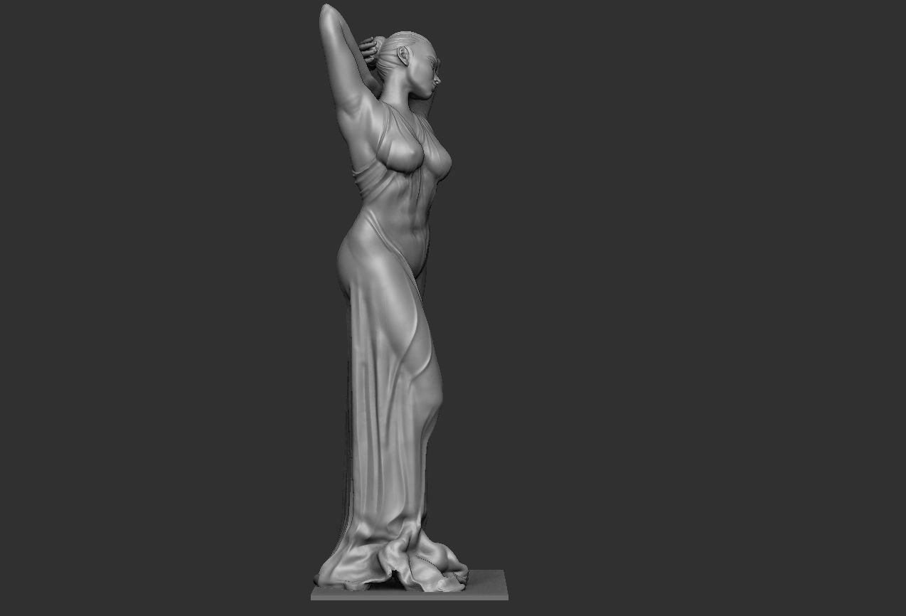 danc-girl 3D print model_5