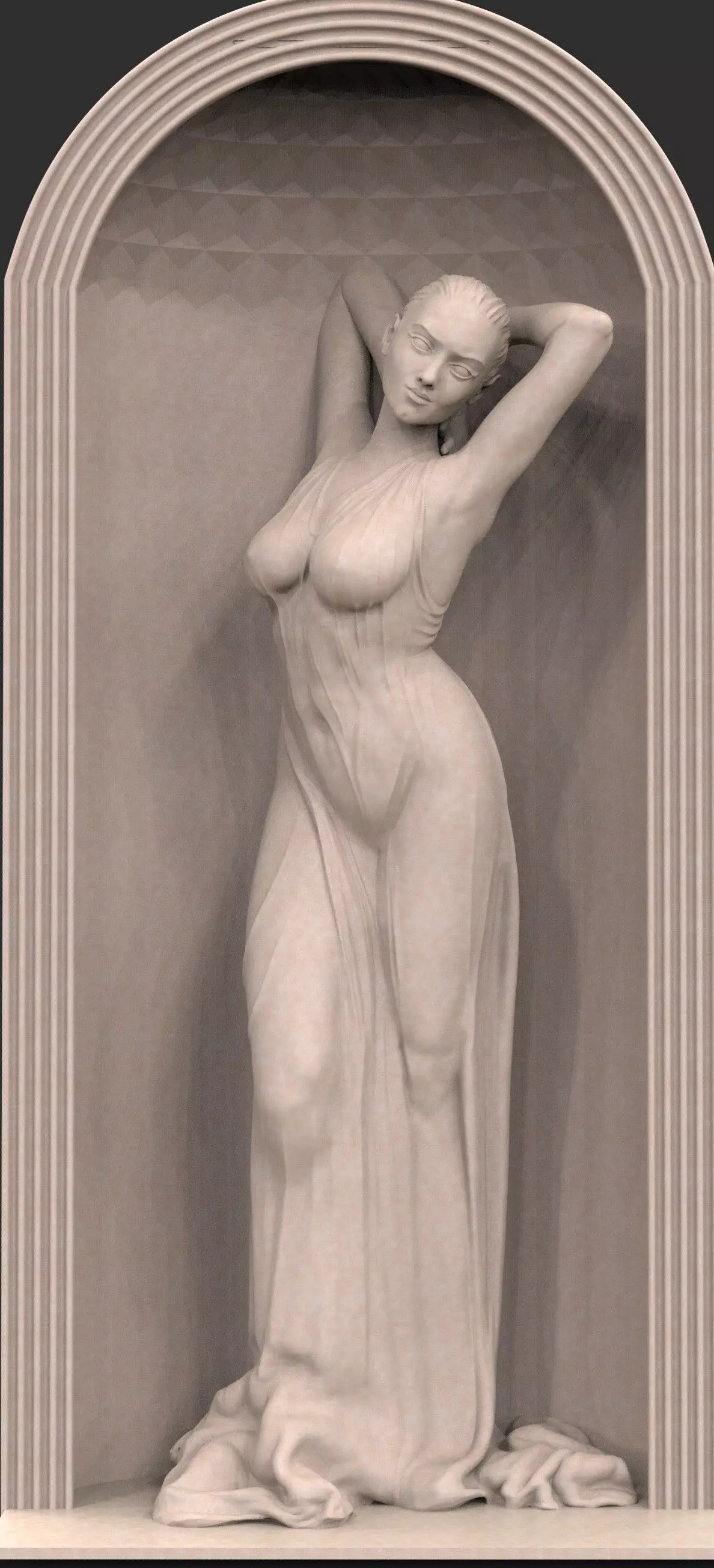 danc-girl 3D print model_0