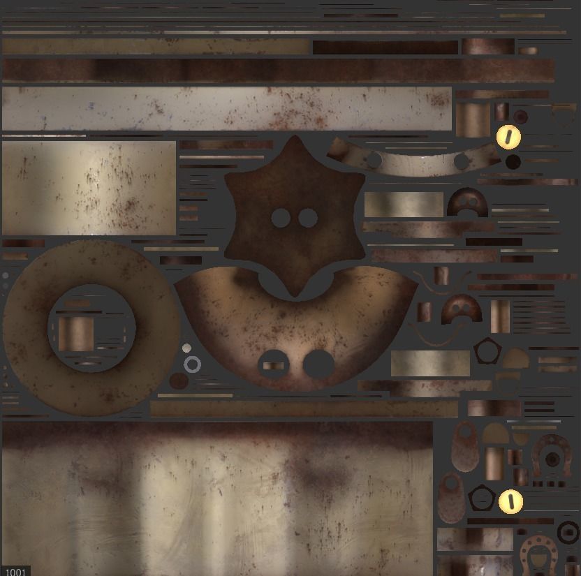 Stylized Robot Witch Low-poly 3D model_18