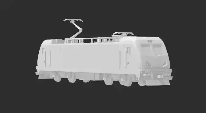 Siemens ACS-64 Electric Locomotive  3D print model