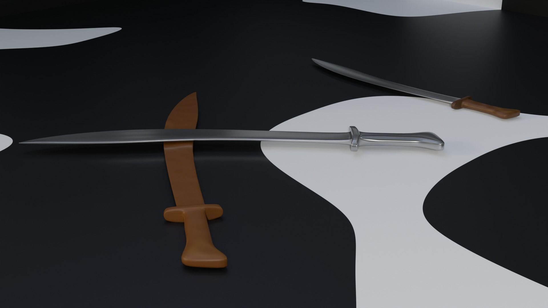 SwordSword 3D model_2