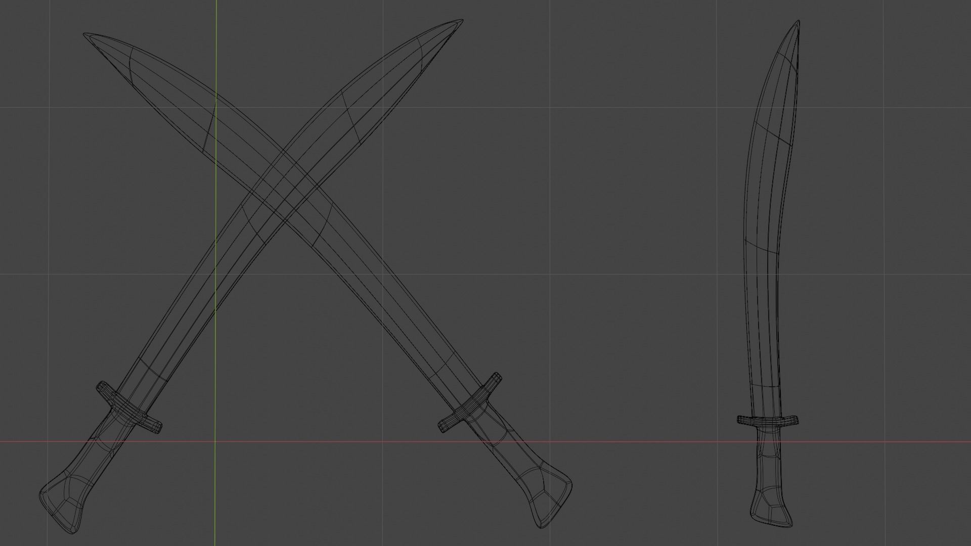 SwordSword 3D model_19