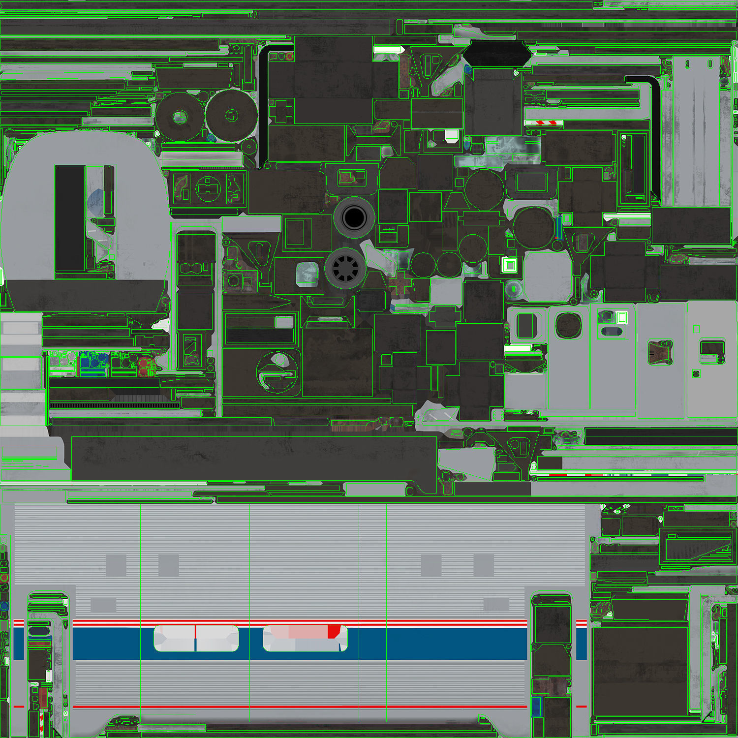 Amfleet 1 Coach Class Low-poly 3D model_51