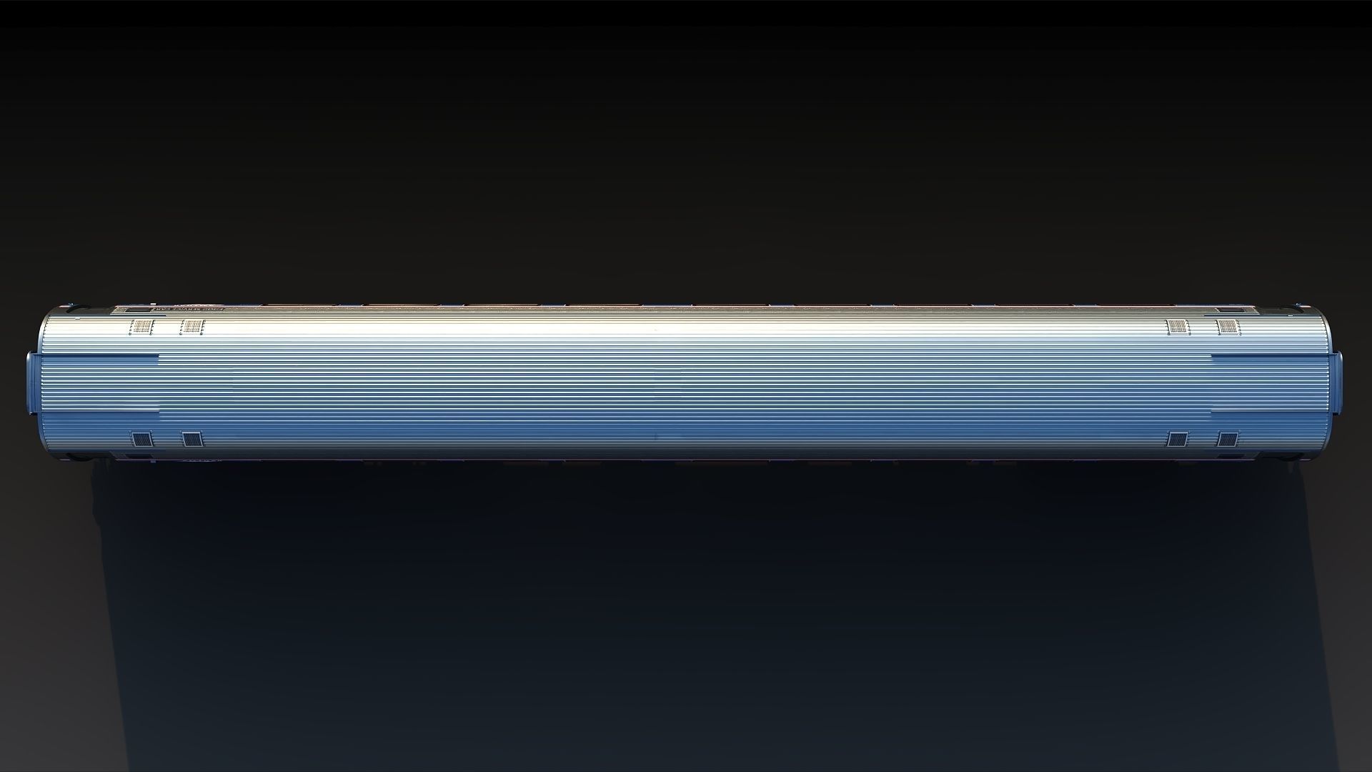 Amfleet 1 Coach Class Low-poly 3D model_9