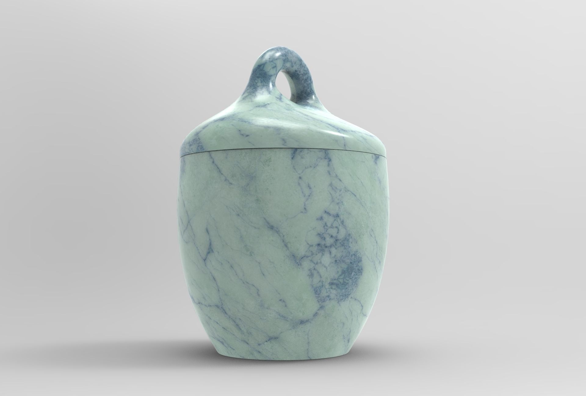 Heq Dinnerware Bowl Low-poly 3D model_1