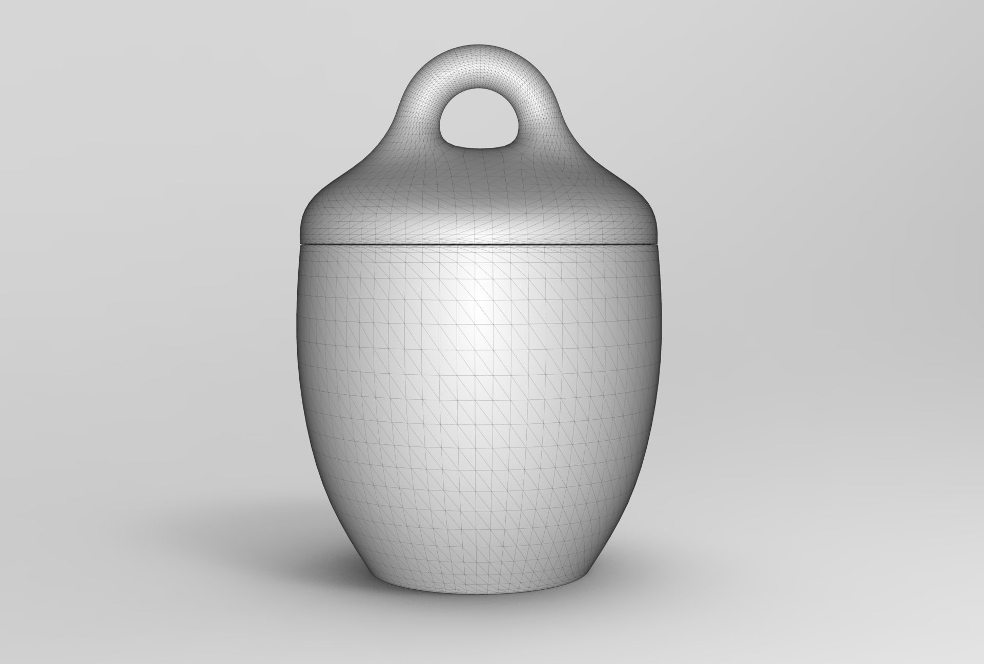 Heq Dinnerware Bowl Low-poly 3D model_6