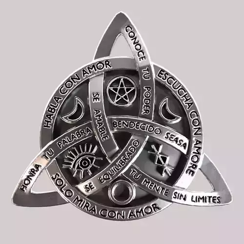 Triquetra Pendant Collection 3D print model
