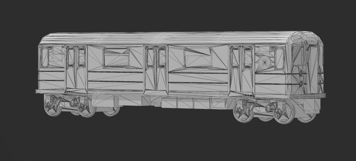 NYC MTA R62 Rolling Stock PRINT READY 3D print model_3