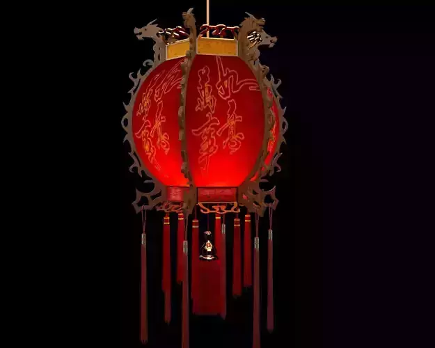 Chinese red lantern 