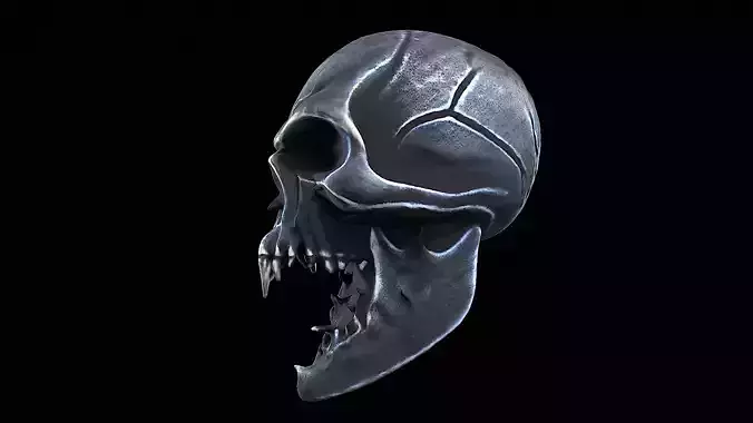 horror skull creature