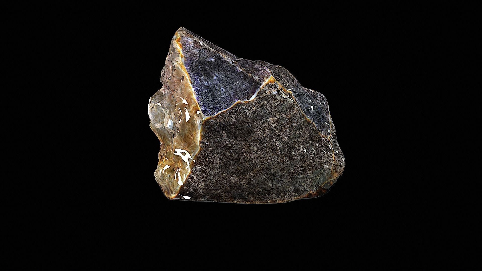 Beautiful Geode 3D model_3