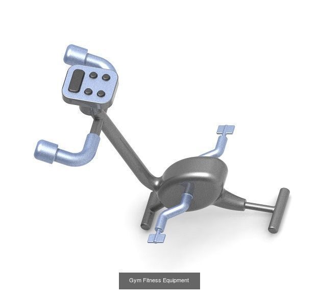 GYM MUSCLE FITNESS PACK 3D Model Collection_1