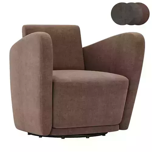 Amelia Swivel Chair 3D model