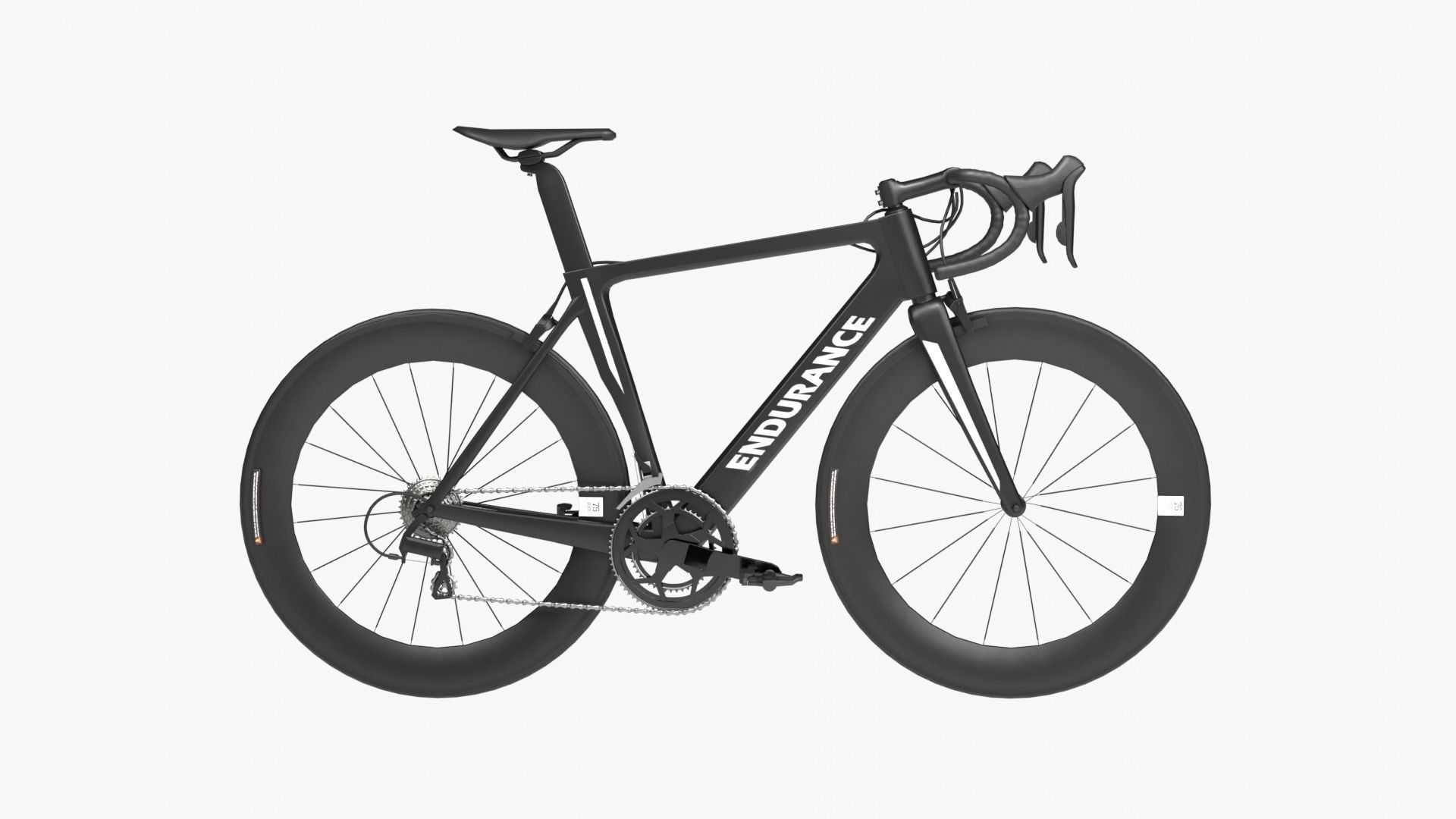 Road Bike 3D model_2