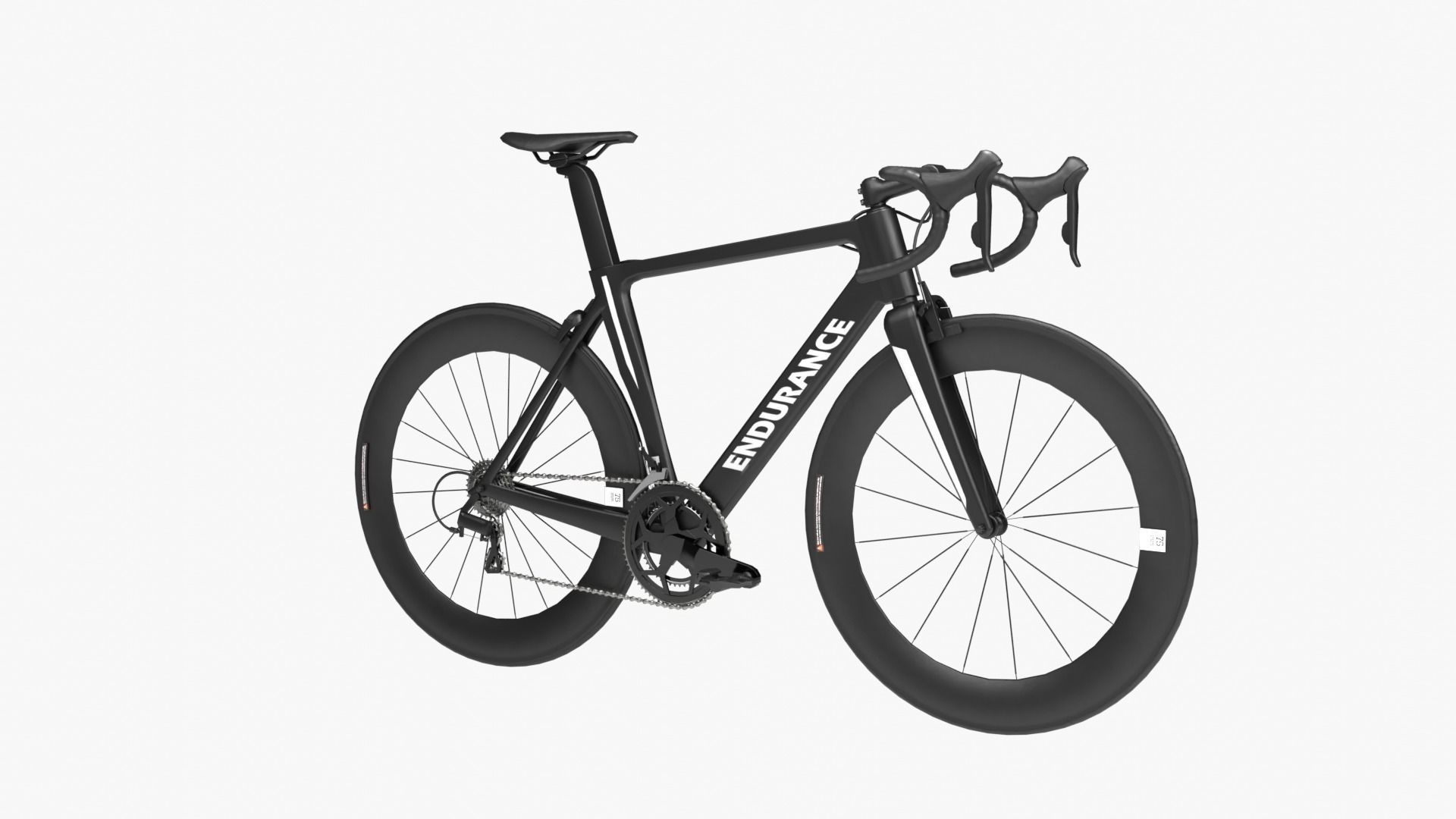 Road Bike 3D model_3