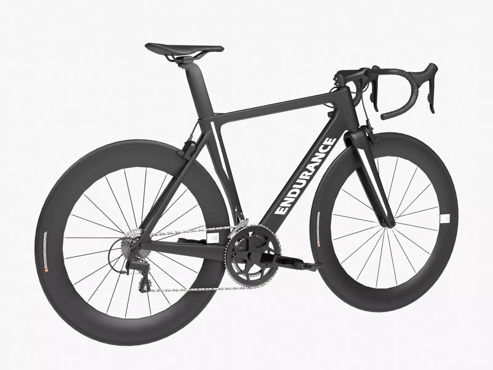 Road Bike 3D model_0