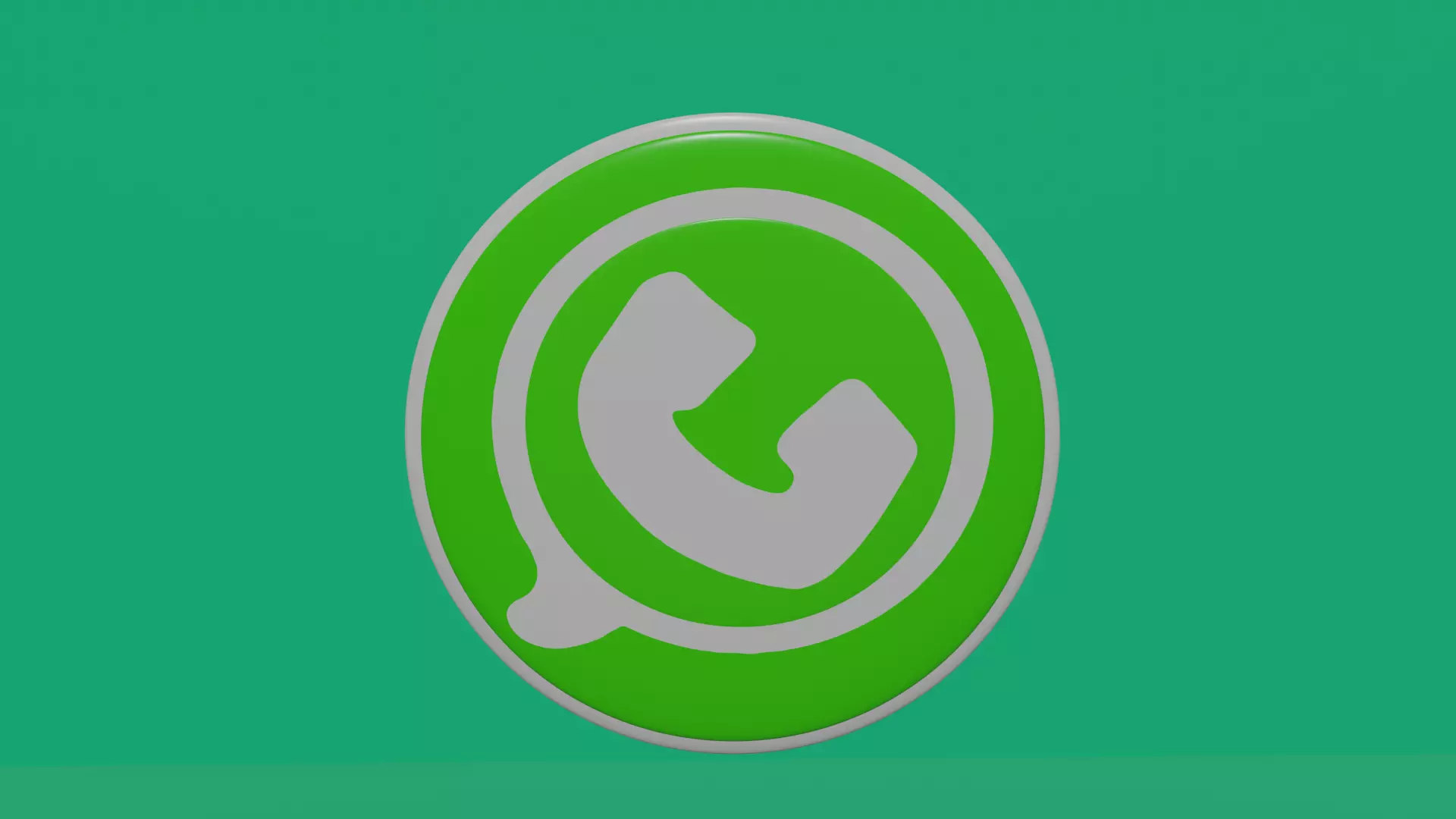 Logo Whatsapp 3D 3D model
