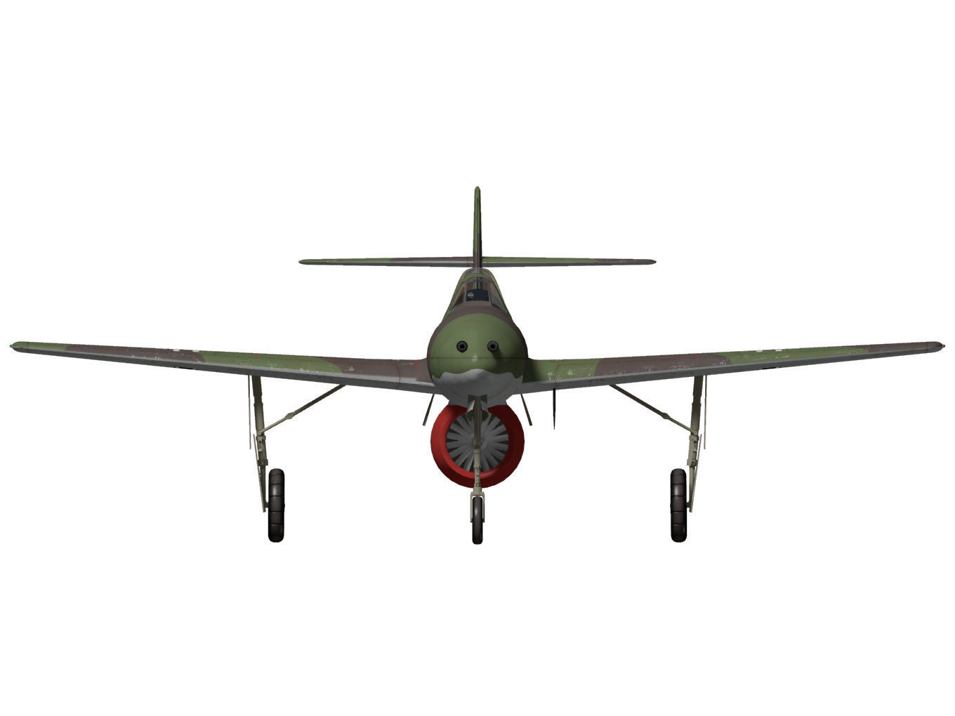 Messerschmitt P1095 3D model_10