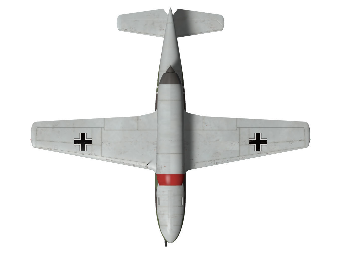 Messerschmitt P1095 3D model_12