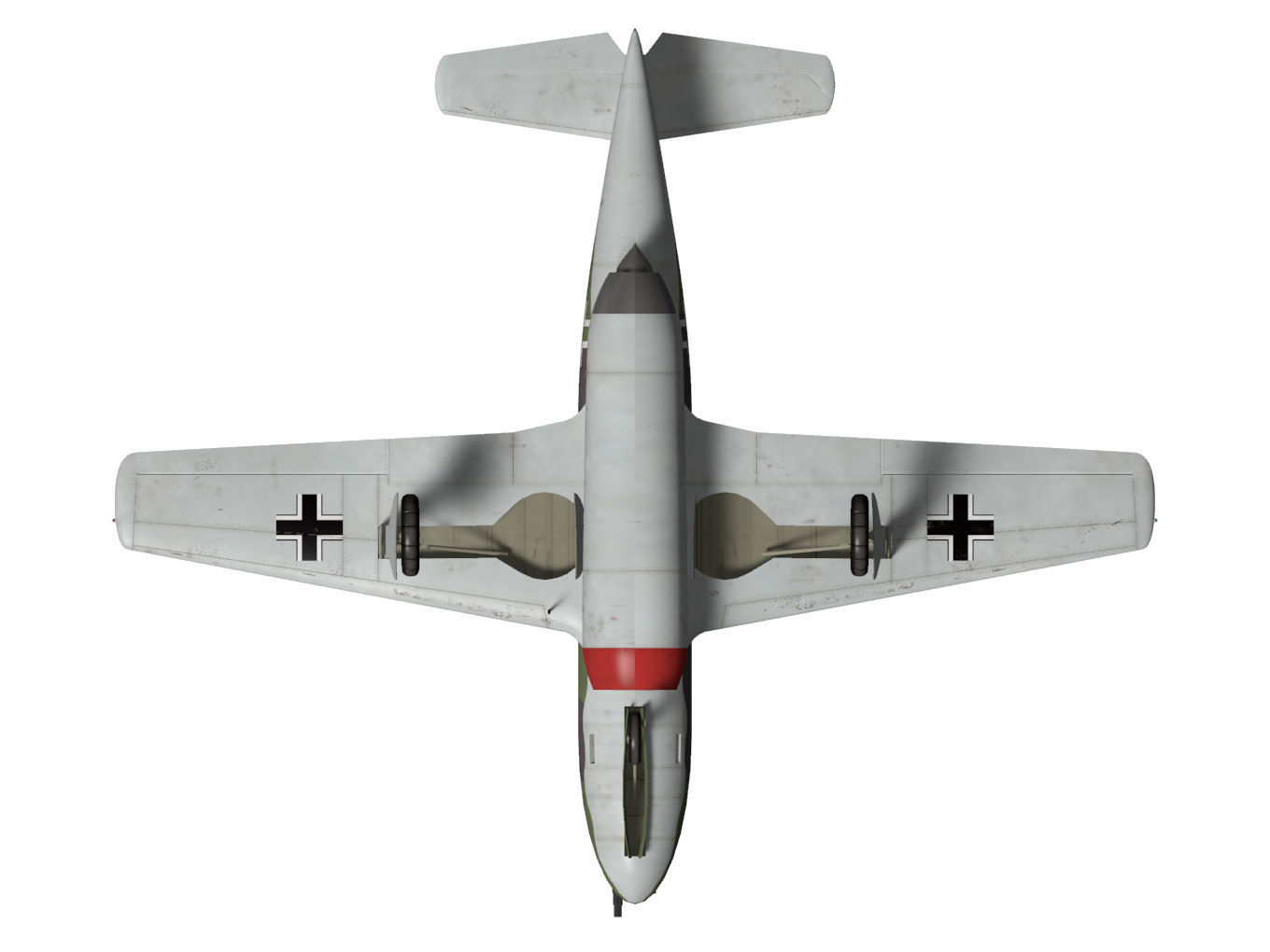 Messerschmitt P1095 3D model_13