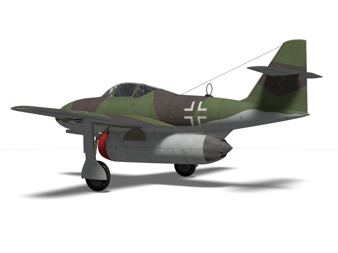 Messerschmitt P1095 3D model_6