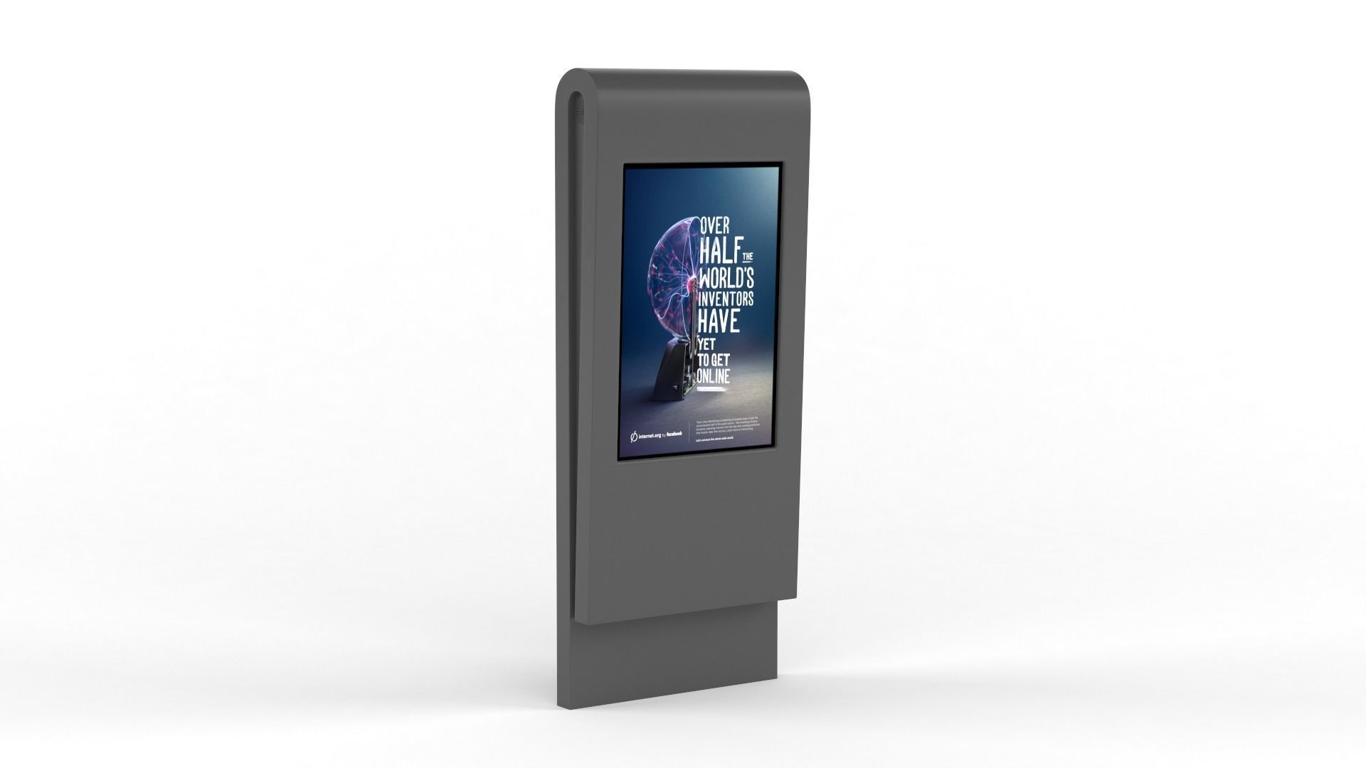 Electronic Kiosk 3D model_3