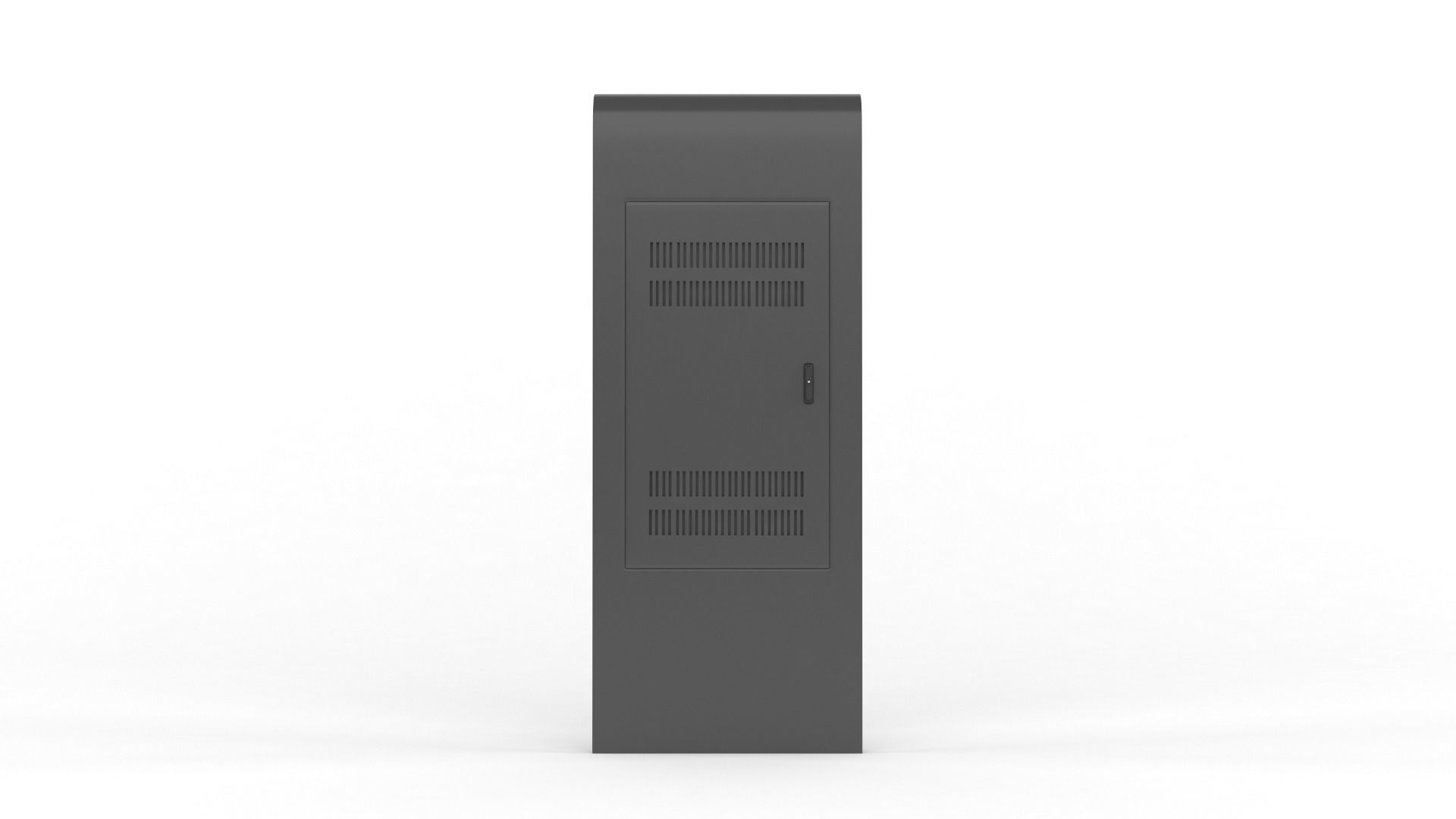 Electronic Kiosk 3D model_2