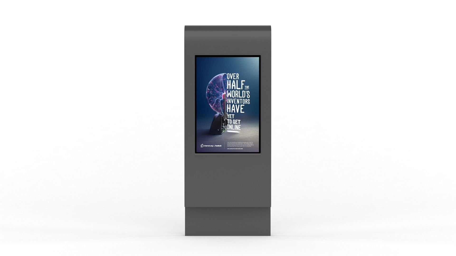 Electronic Kiosk 3D model_1