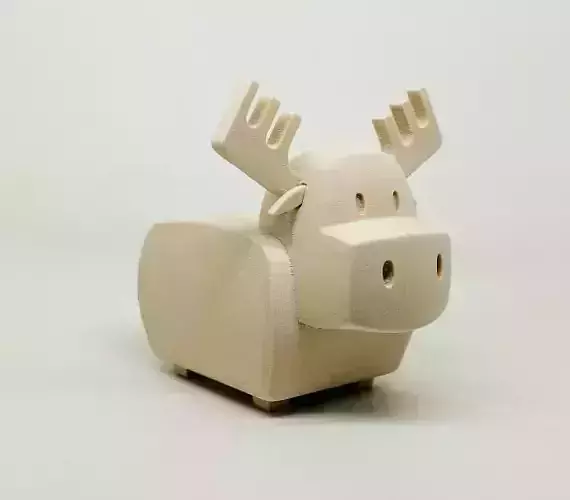 Stylized Moose