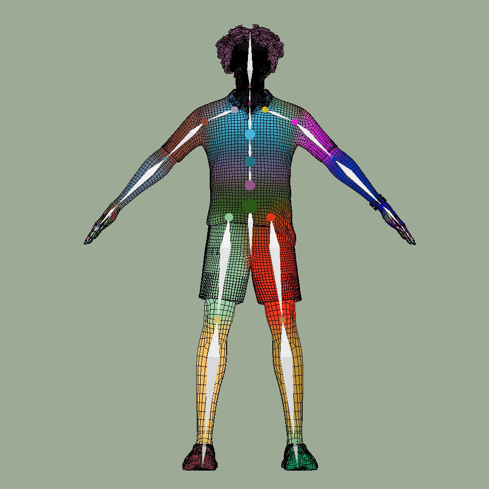 A-Pose rigged IShowSpeed youtuber 3D model_7