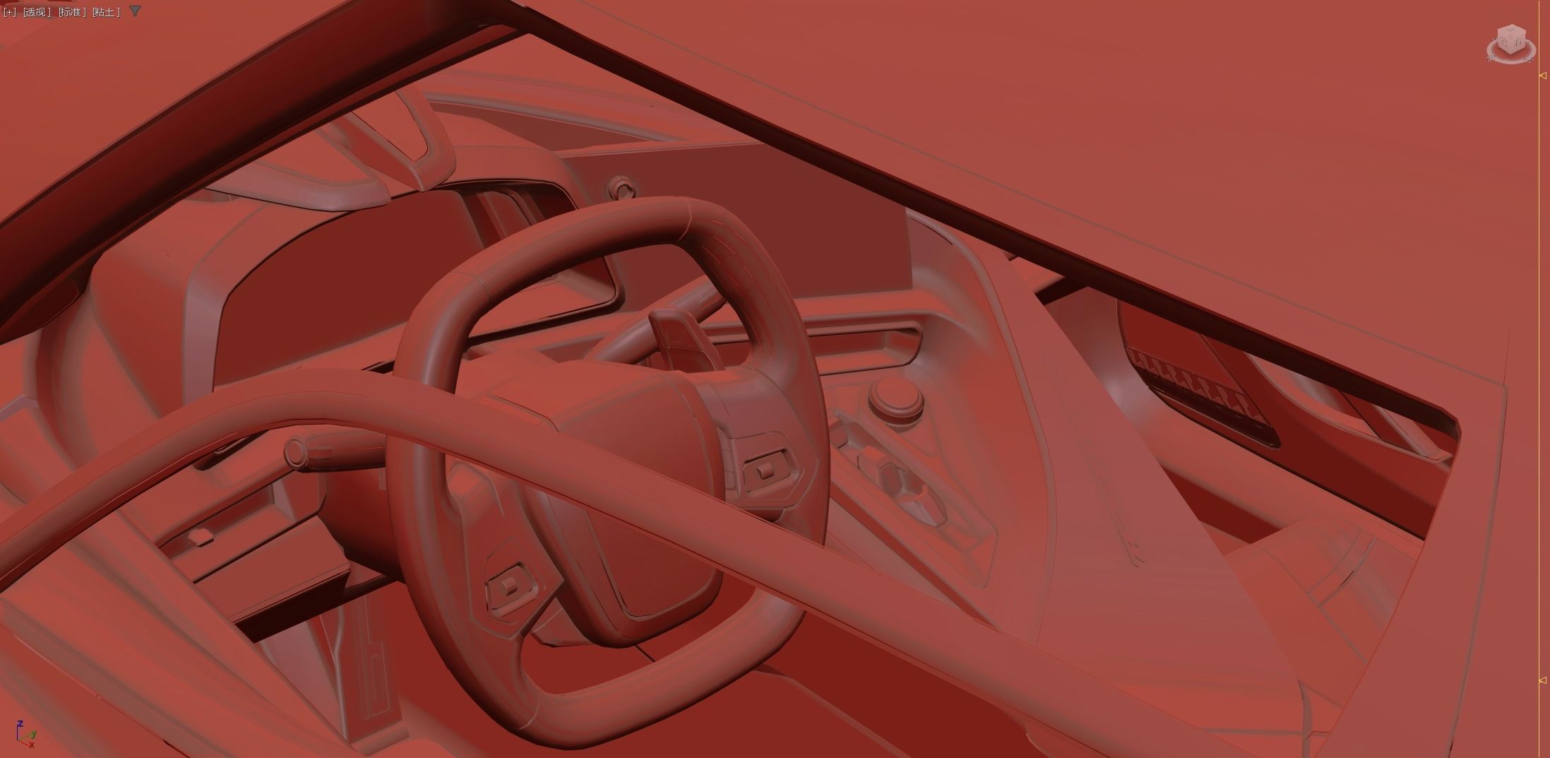 Devel Sixteen Super Car 3D model_17