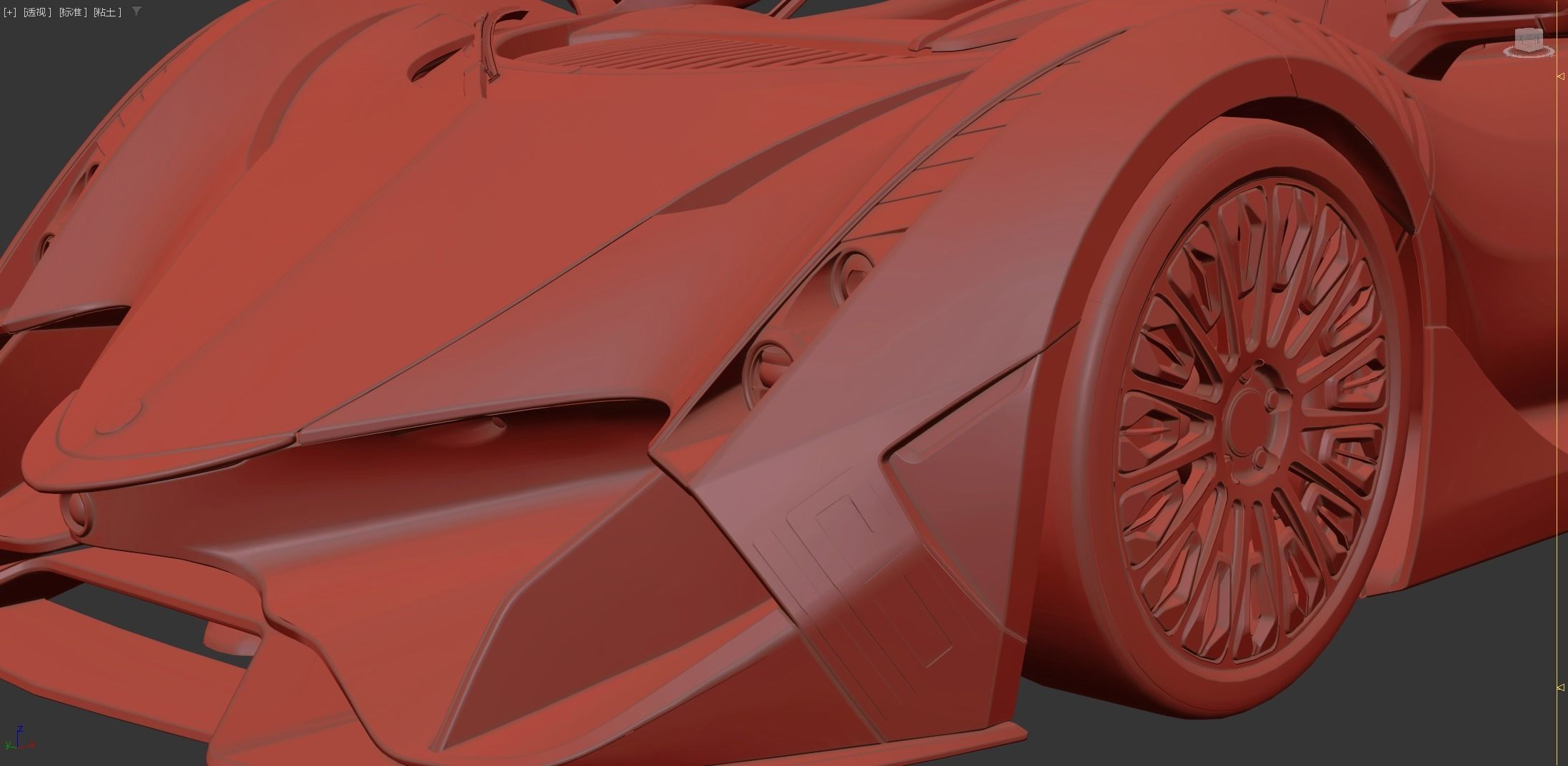 Devel Sixteen Super Car 3D model_16