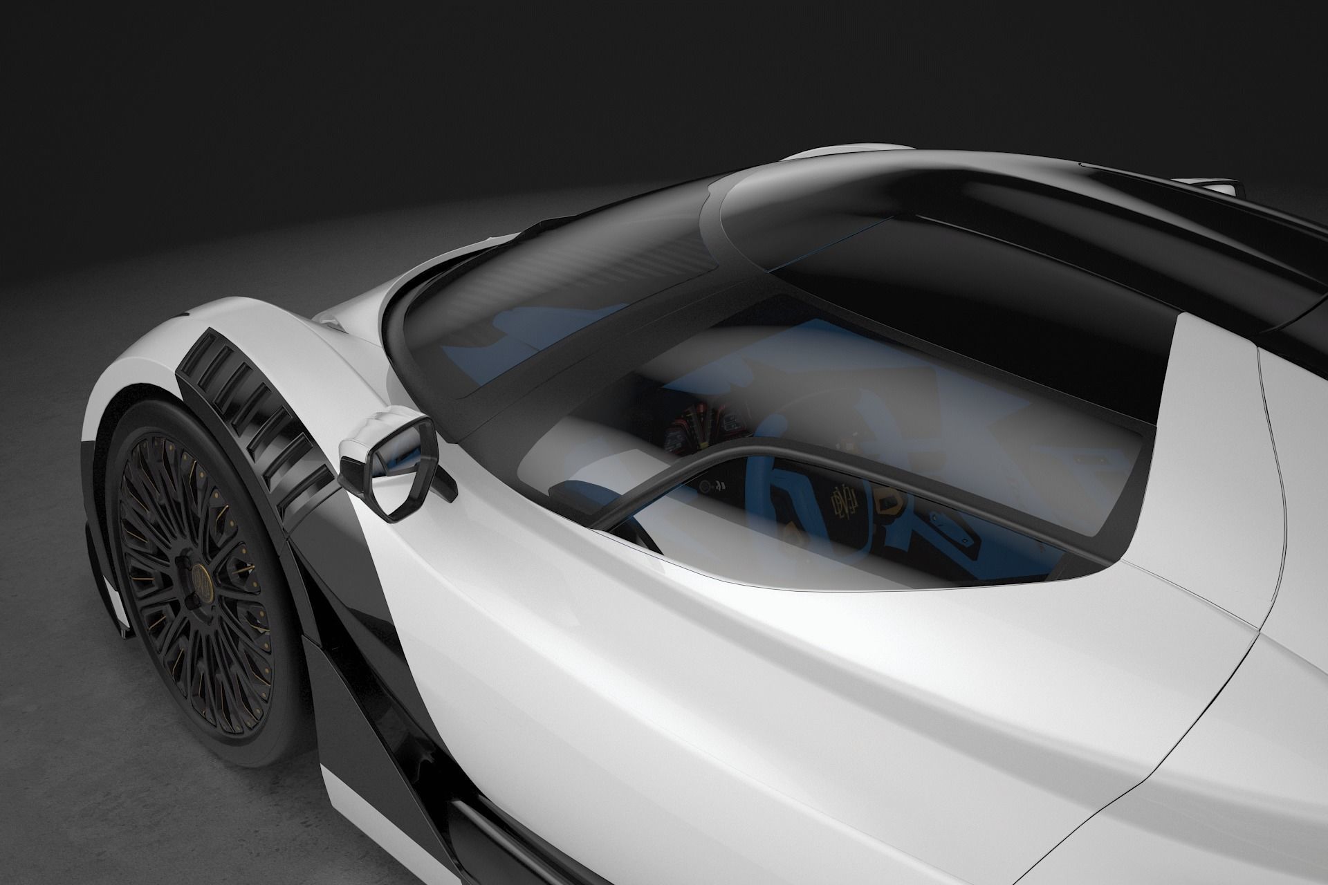 Devel Sixteen Super Car 3D model_5