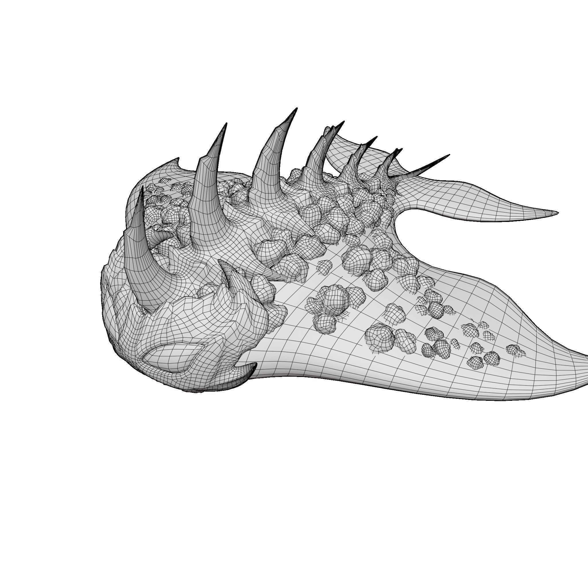 Stingray Low-poly 3D model_23