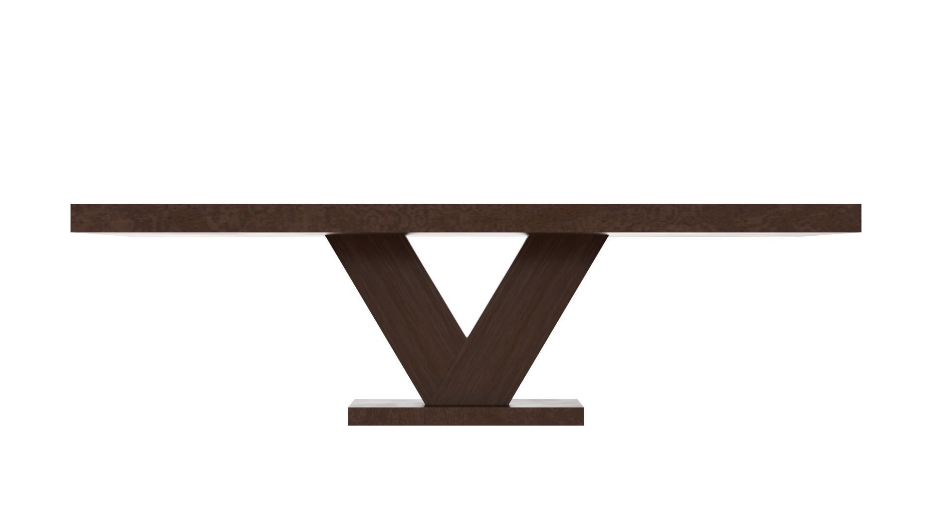 WOOD TABLE 3D model_1